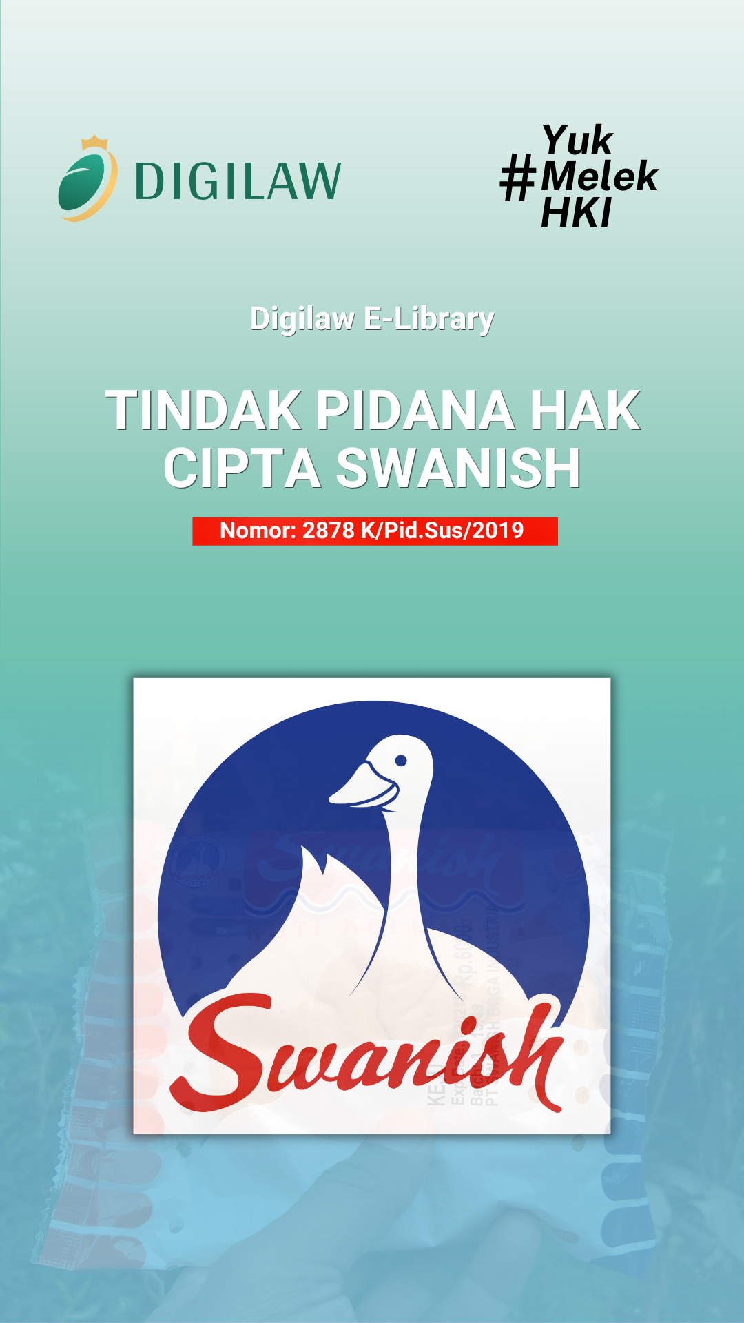  Thumbnail Putusan ( Tindak Pidana Hak Cipta Swanish) Nomor: 2878 K/Pid.Sus/2019